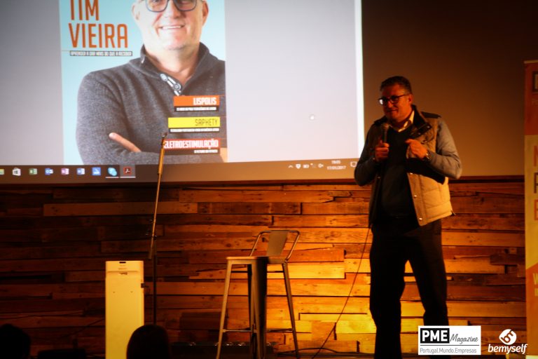 Tim Vieira encoraja empresários portugueses (com fotos e vídeo)