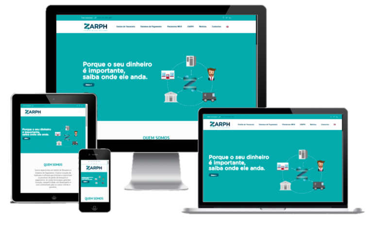 Tecnológica portuguesa Zarph revela novo website
