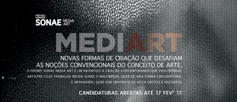 Candidaturas ao Prémio Sonae Media Art terminam a 17 de fevereiro