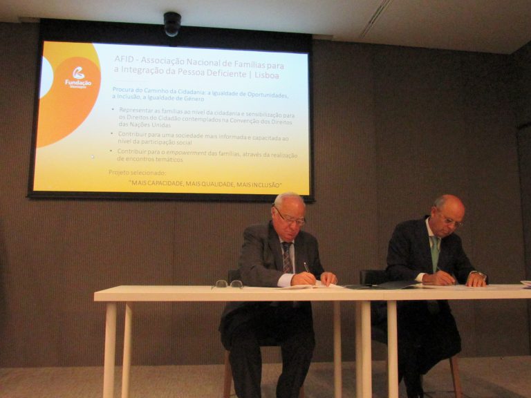 Fundação AFID Diferença assina Protocolo com Fundação Montepio