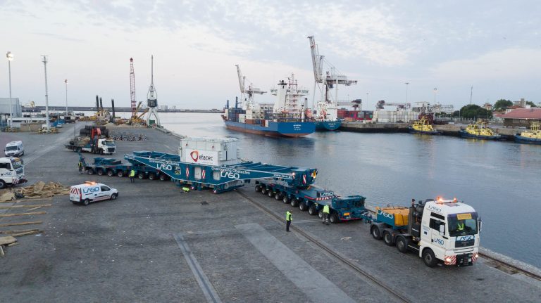 LASO realiza transporte com mais de 600 toneladas