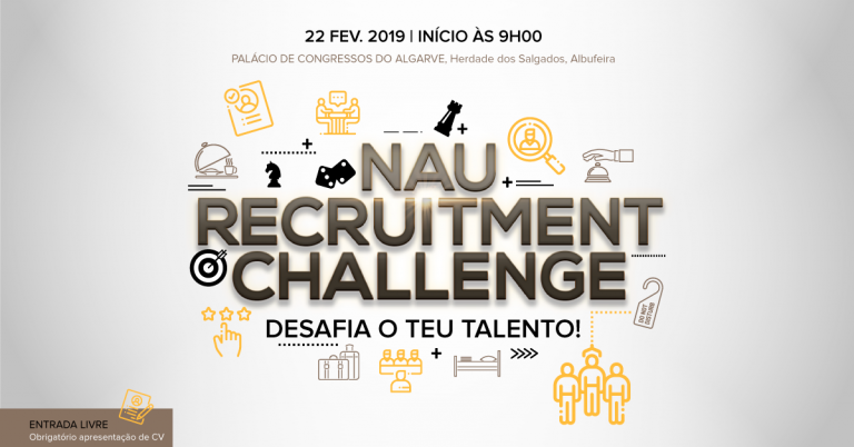 NAU Recruitment Challenge com 400 vagas de emprego