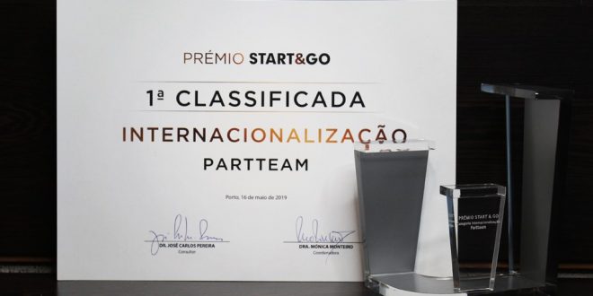 Partteam & Oemkiosks vencedora do prémio Start & Go