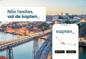 Kapten chega à cidade do Porto