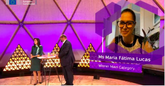 Maria Fátima Lucas ganha prémio Mulheres Inovadoras UE 2020
