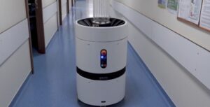 Robot UV desinfeção Portugal Covid-19