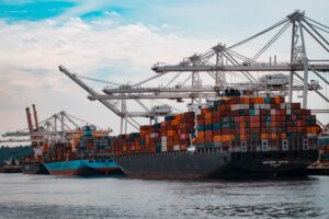 Exportação de bens INE AEP navio cargas economia
