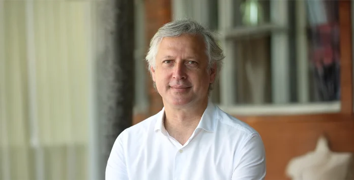 Miguel Garcia, administrador da Garcia Garcia em obra